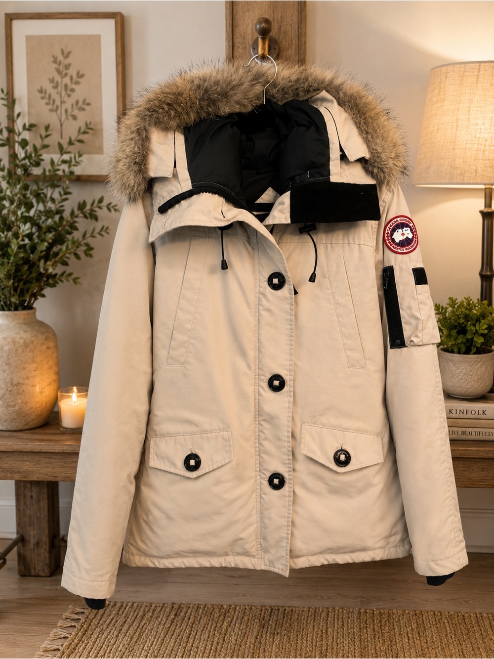 Canada Goose Parka – Sand – L/G – Style 2530L R